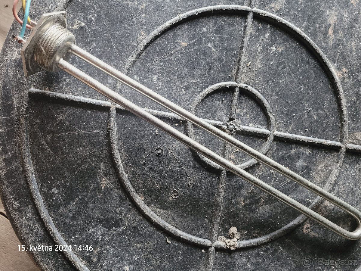 lektrická topná spirála 2kW a druhá 1,6W - 4