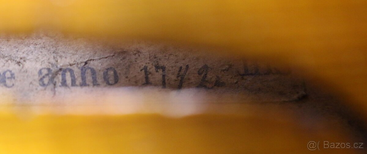 Staré mistrovské housle dle Guarneriho „del Gesù“ z r.1742 - 4