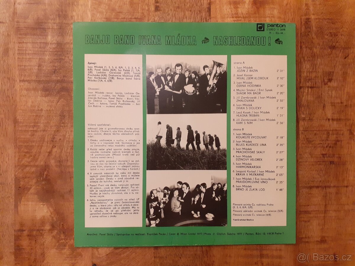 LP komplet: Banjo band Ivana Mládka - 4