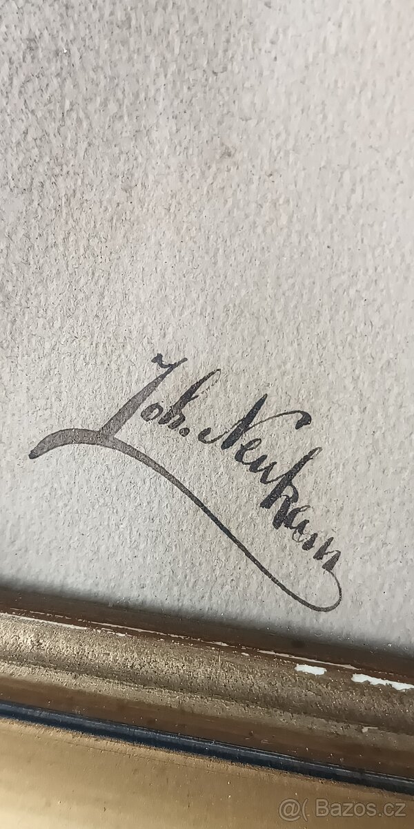 Vzácná kresba dítěte s podpisem autora - 4