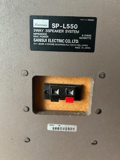reprosoustava Sansui SP-L550 - 4