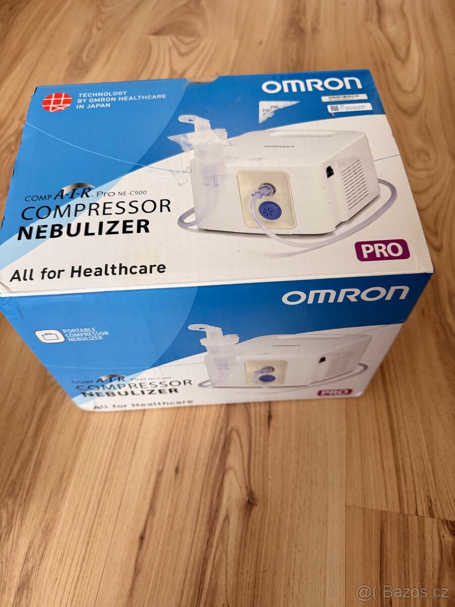 Inhalátor kompresorový OMRON C900 CompAir Pro bílý - 4
