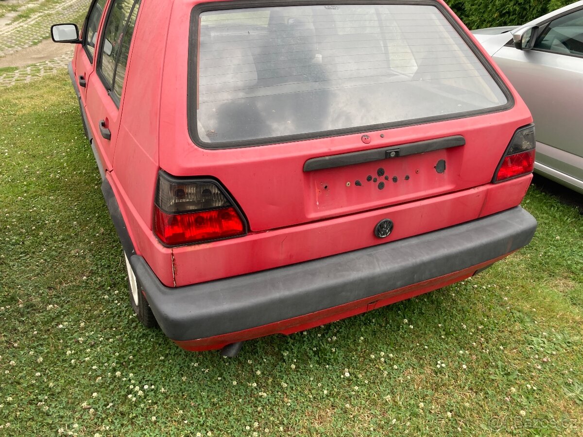 2x VW GOLF II. 1.6D - 4