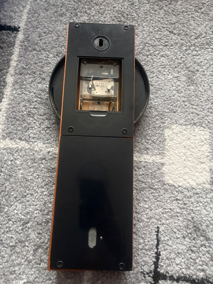 Retro hodiny s teploměrem - 4