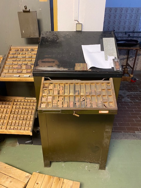 Knihařský sázecí stroj Ludlow - 4