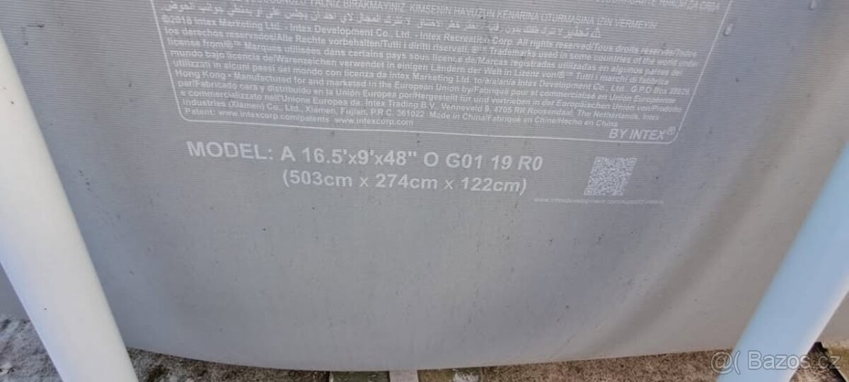 Bazén Intex s příslušenstvím - 4