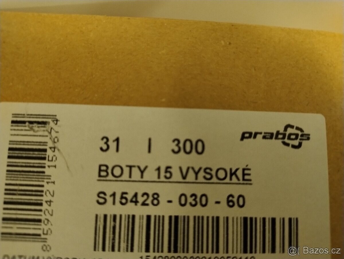 Prabos nové goretexové boty PČR vel. 46 - 4