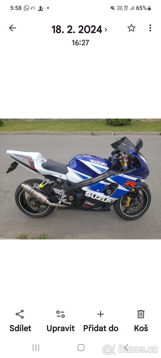Suzuki 1000 GSX-R , r.v.2003 K3 - 4
