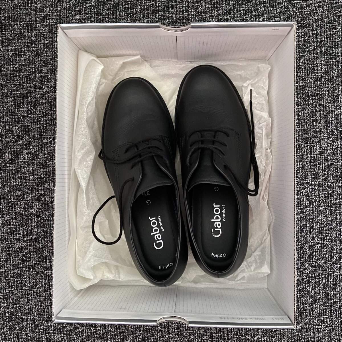 Dámské černé boty Gabor vel. 36 - 4