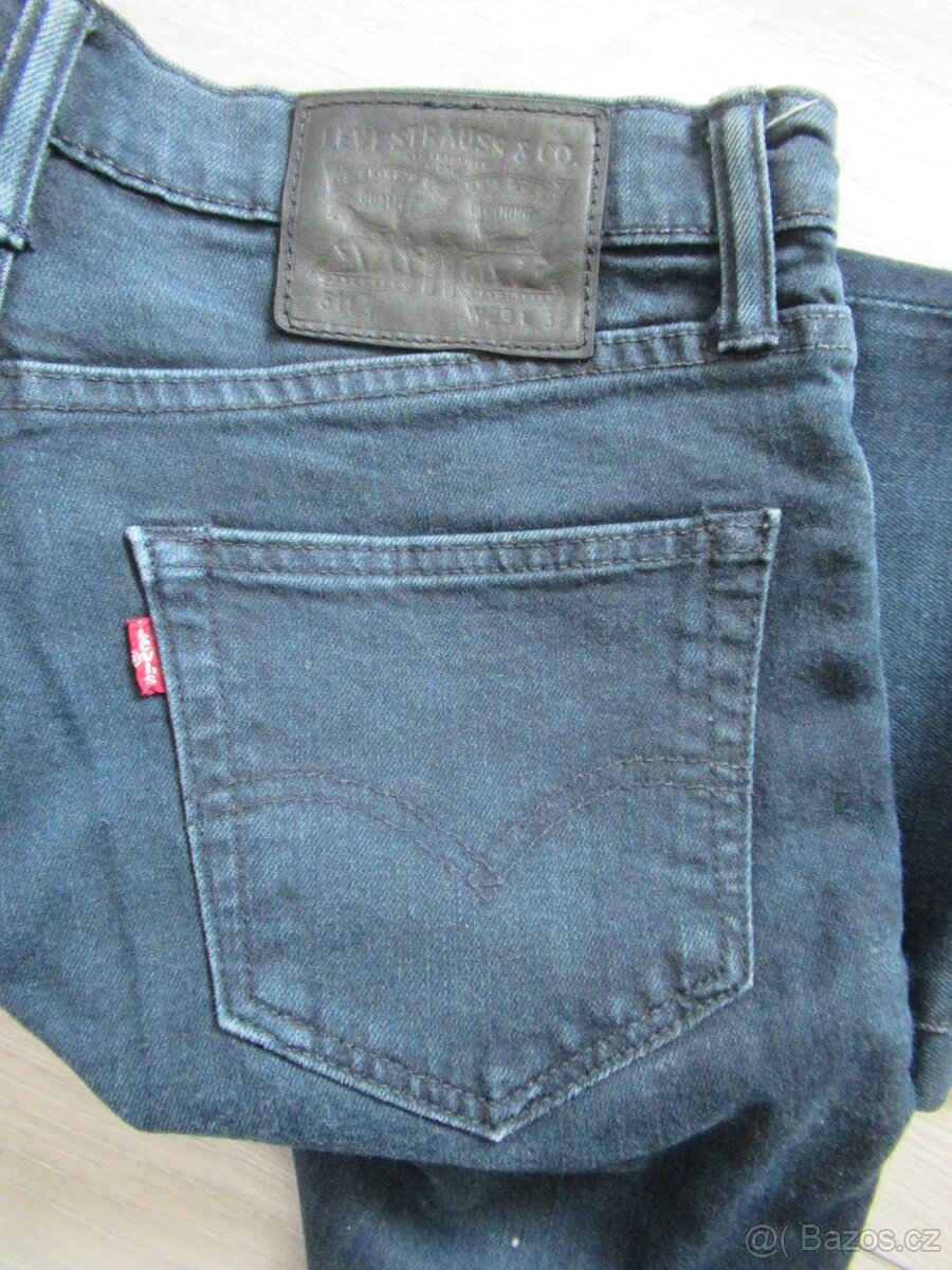 pánské džíny LEVIS 511 29/32 - 4