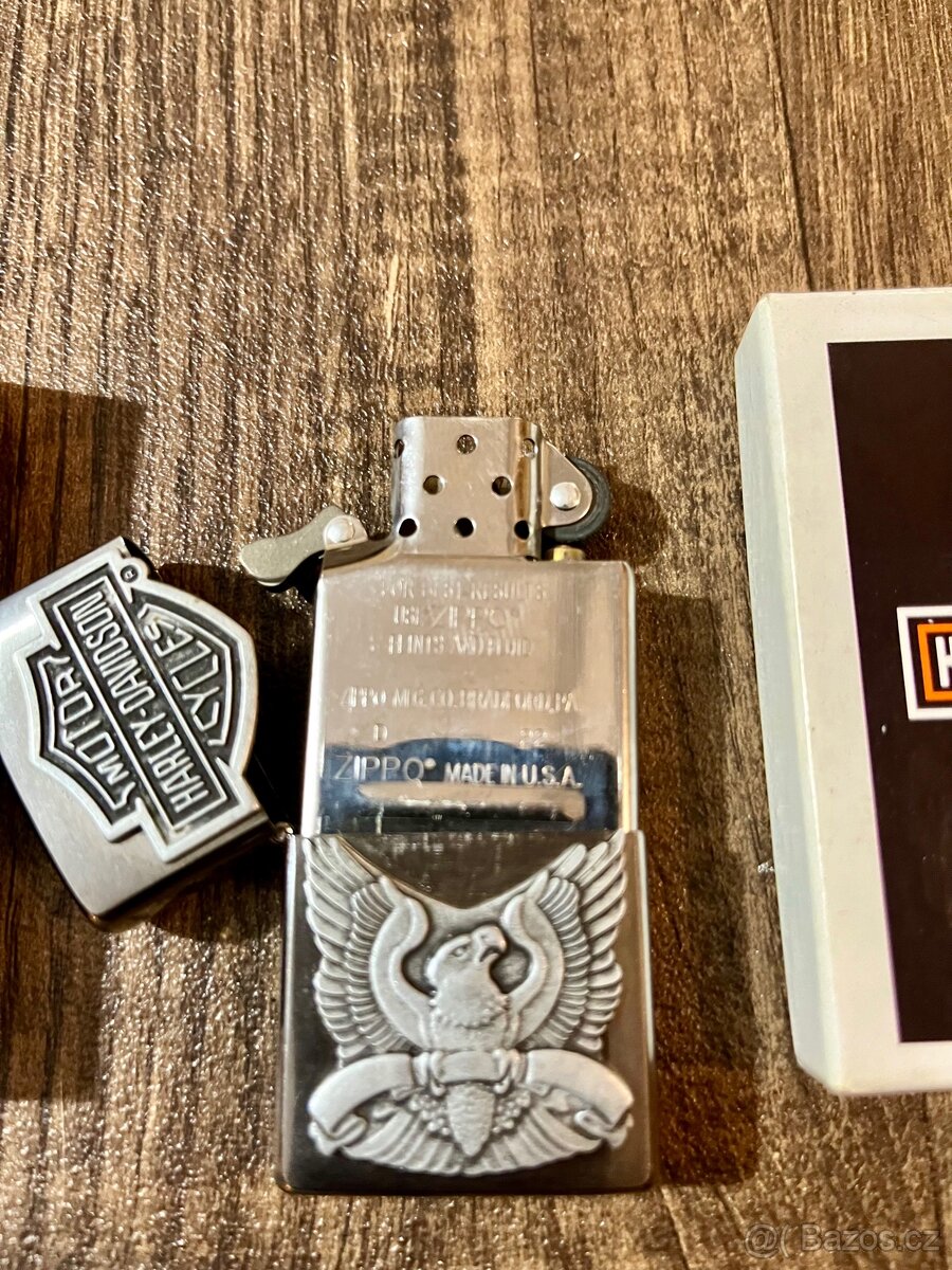 Harley davidson zippo zapalovač - 4