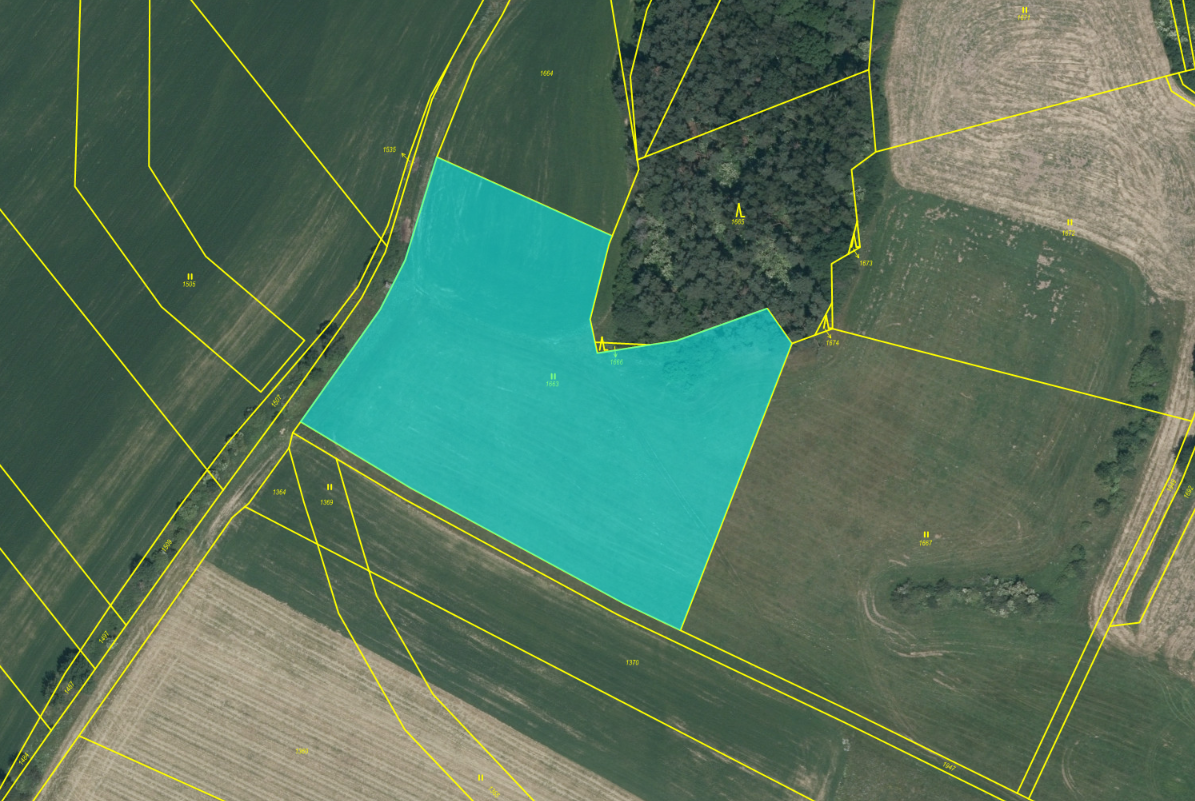 Prodej uceleného souboru polí 90 581 m², 49 Kč/m2, Čelivo – pohled 4