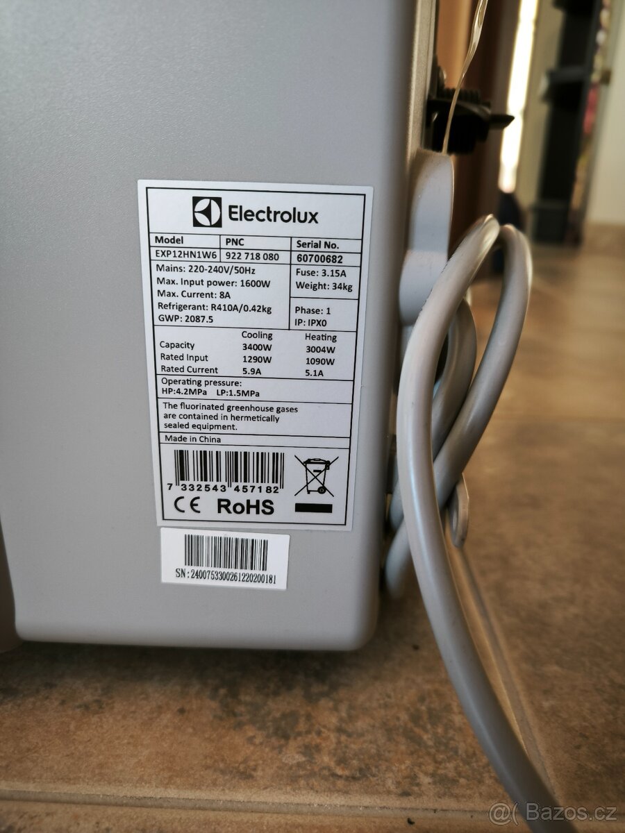 Mobilní klimatizace Electrolux - 4