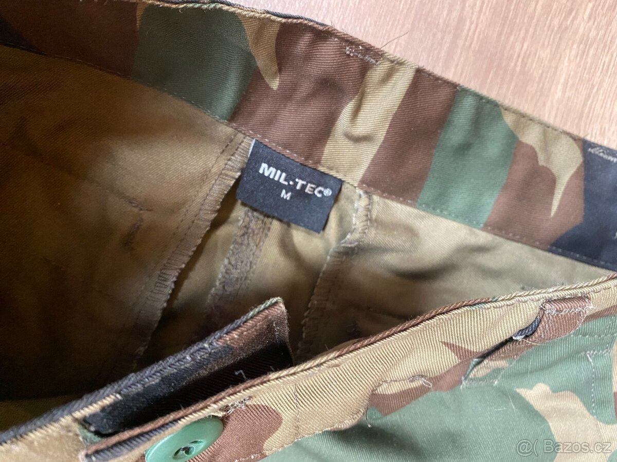 Stylové pánské maskáčové kalhoty - 4