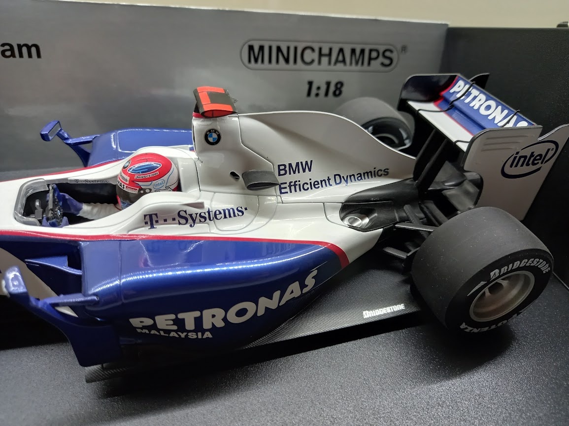 F1 BMW SAUBER F1.09 KUBICA AUSTRALIE 2009 MINICHAMPS 1:18 - 4