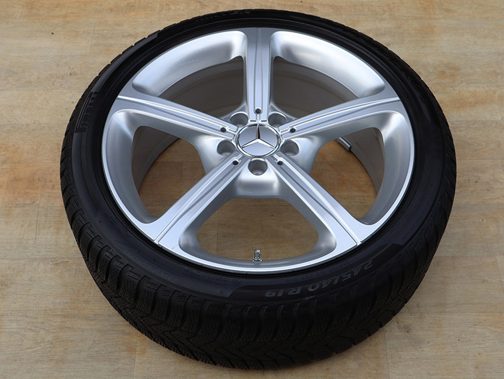 19" Alu kola = 5x112 = MERCEDES CLS W257 – ZIMNÍ + TPMS - 4