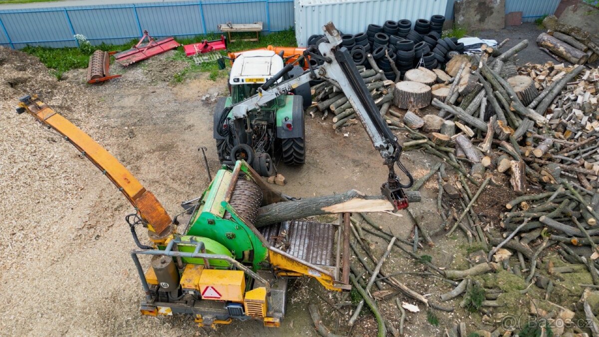 Dřevní štěpka, mulč do záhonu nebo jako palivo - biomasa - 4