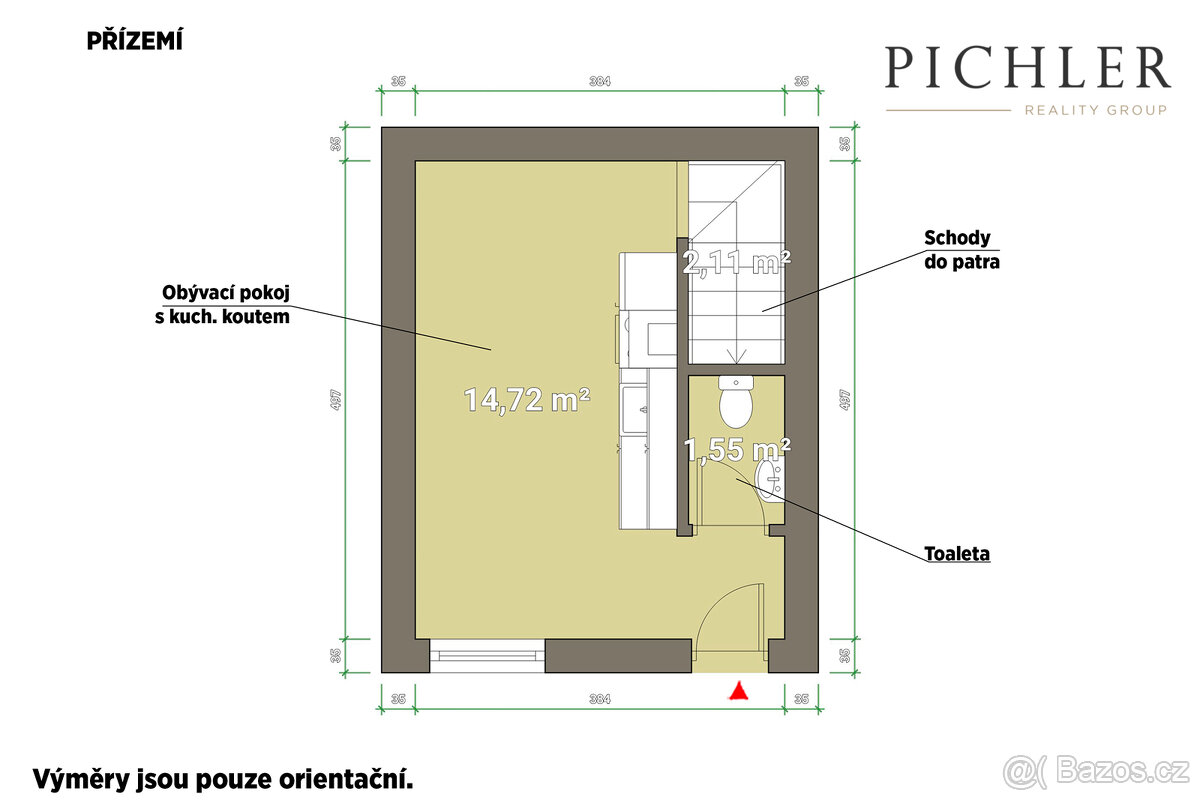 Prodej domu, 2+kk, 43 m2, Košetice - 4