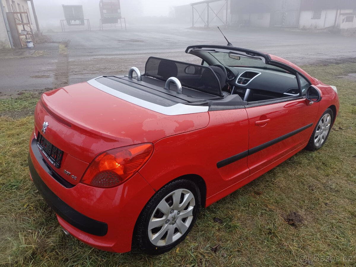 Peugeot 207 CC cabrio 1.6 88Kw RV.2009 - NOVÁ STK - 4