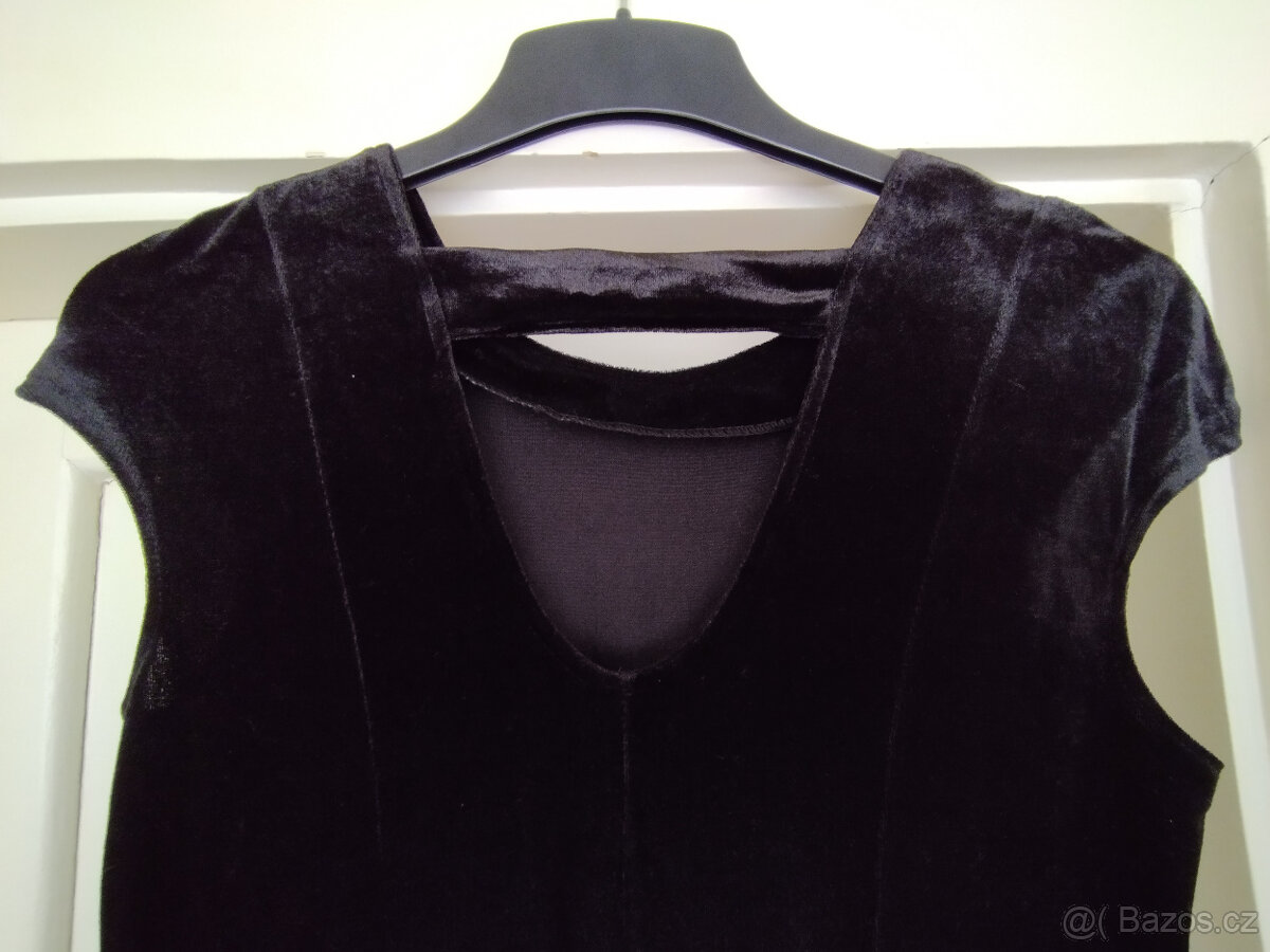 šaty černé společenské - 4