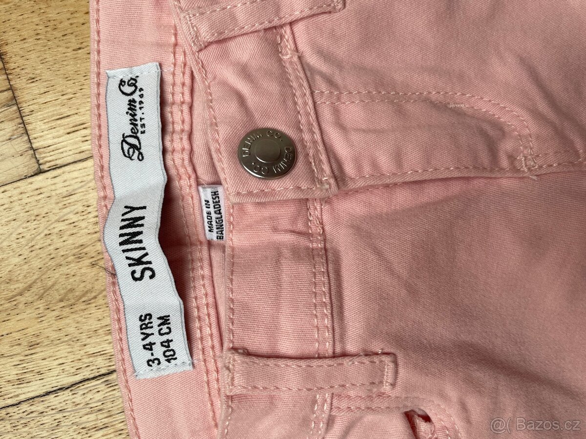 Plátěné kalhoty vel. 104 nové - 4