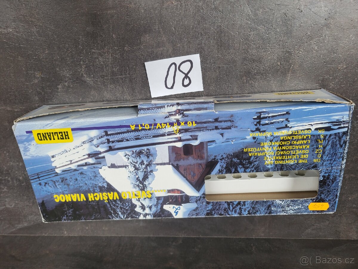 Retro vánoční osvětlení 80 - 4