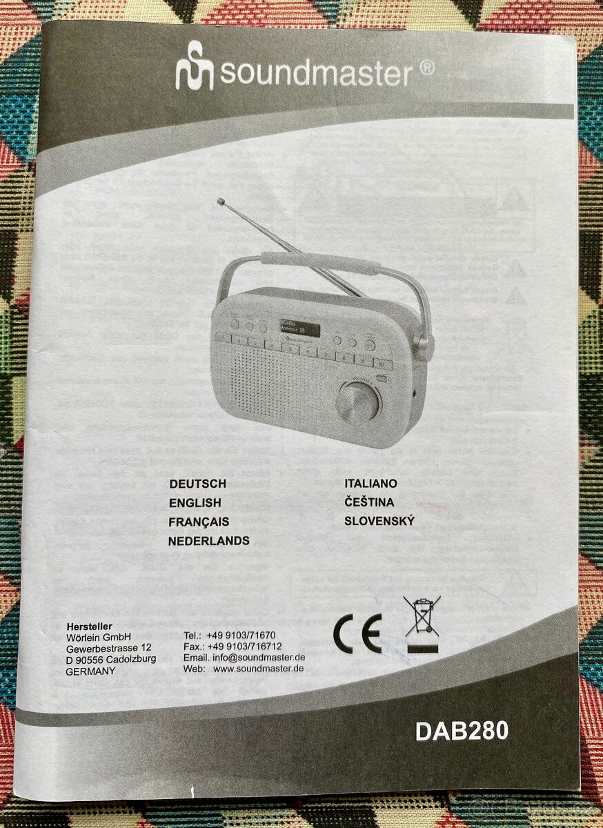 DAB RADIO 280BE - SOUNDMASTER - 4