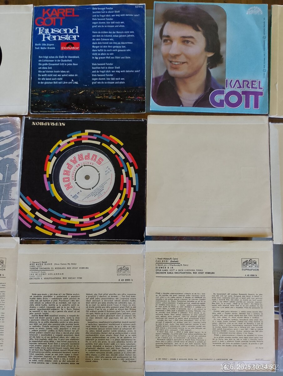 Malé SP desky Karel Gott - 4