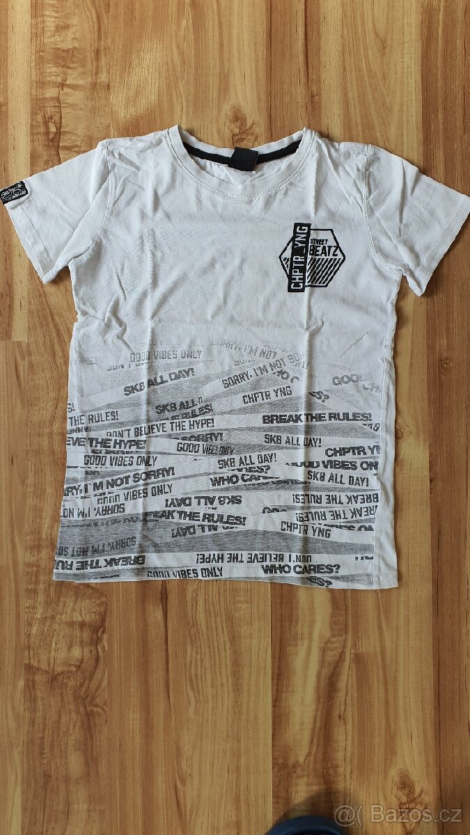 5x chlapecké triko vel. 146-152 - 4