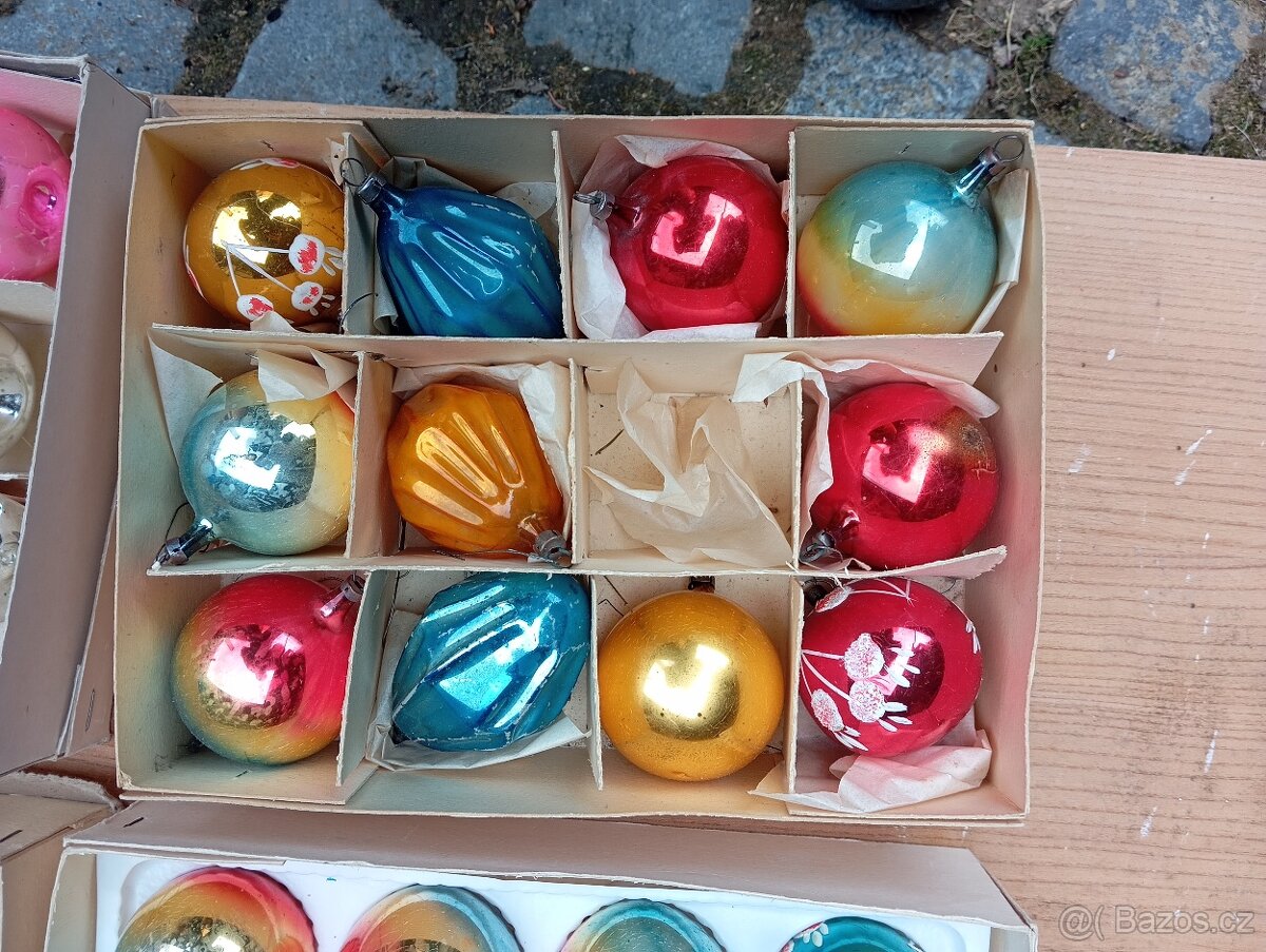 Vánoční dekorace a ozdoby staré - 4