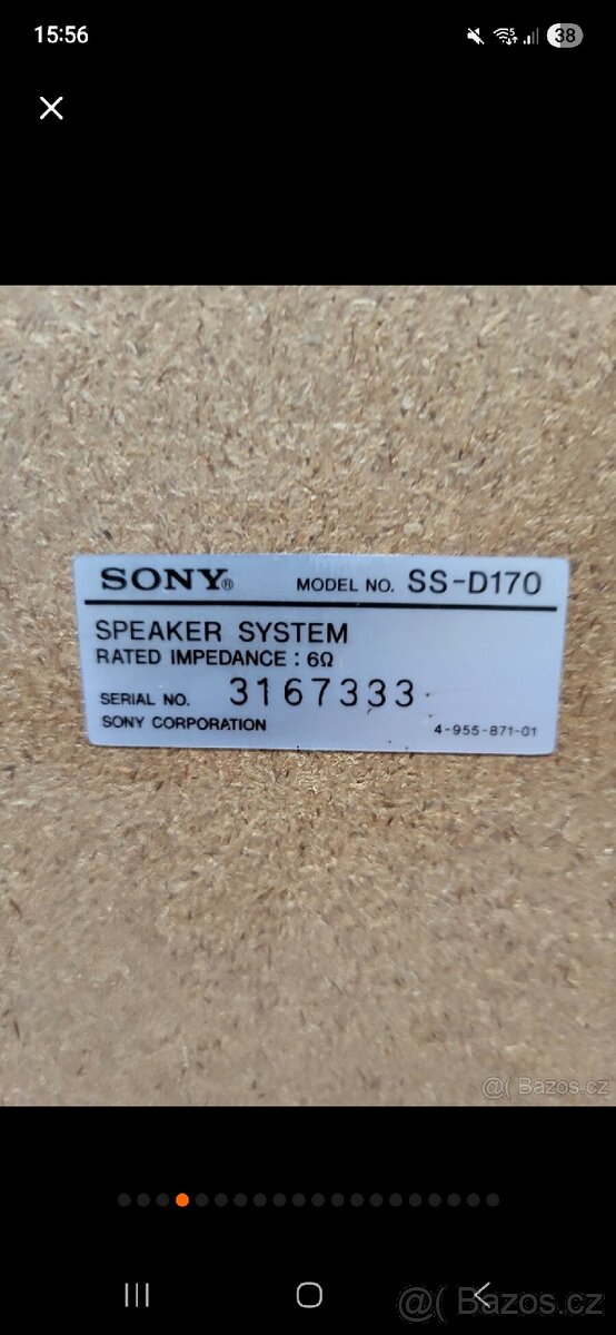 Věž SONY LBT A17K - 4