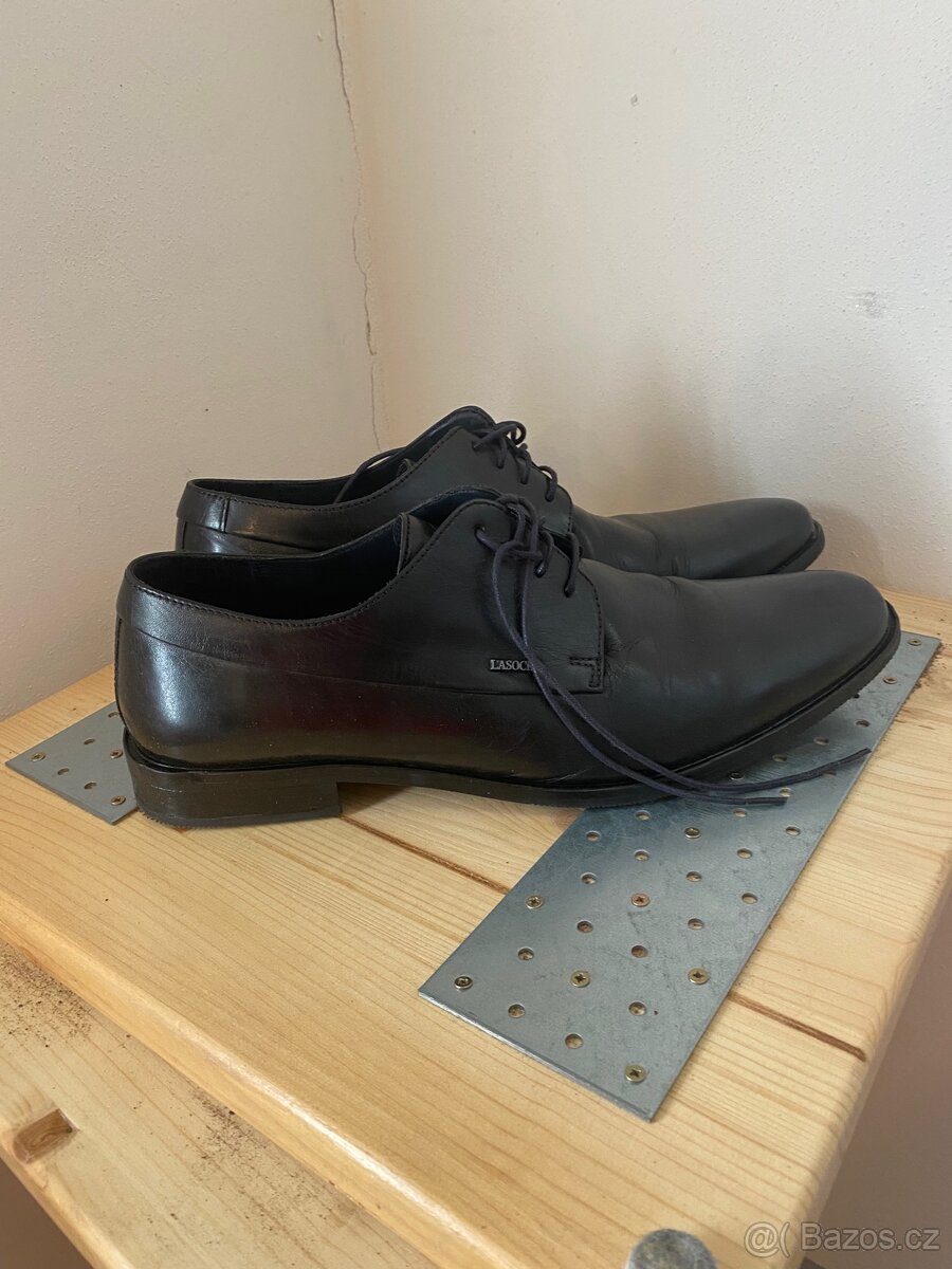 kožené polobotky Lasocki For Men - 4
