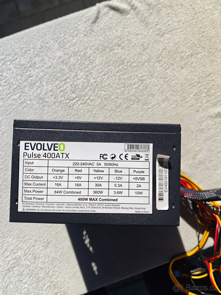 Napájecí zdroj EVOLVEO Pulse 400ATX (400 W) - 4