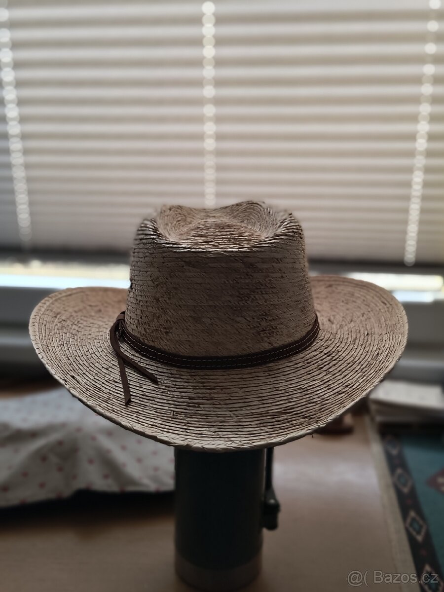 Westernový letní slaměný klobouk Skyler - 4