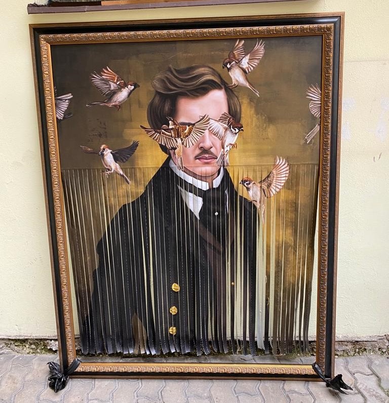 Velký obraz Kare Design Gentleman Cuts 163x130cm - 4