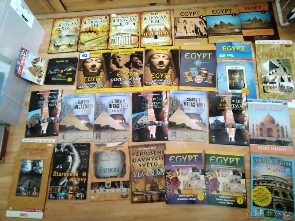 DVD dokumentární filmy - Egypt, pyramidy, faraoni - 4