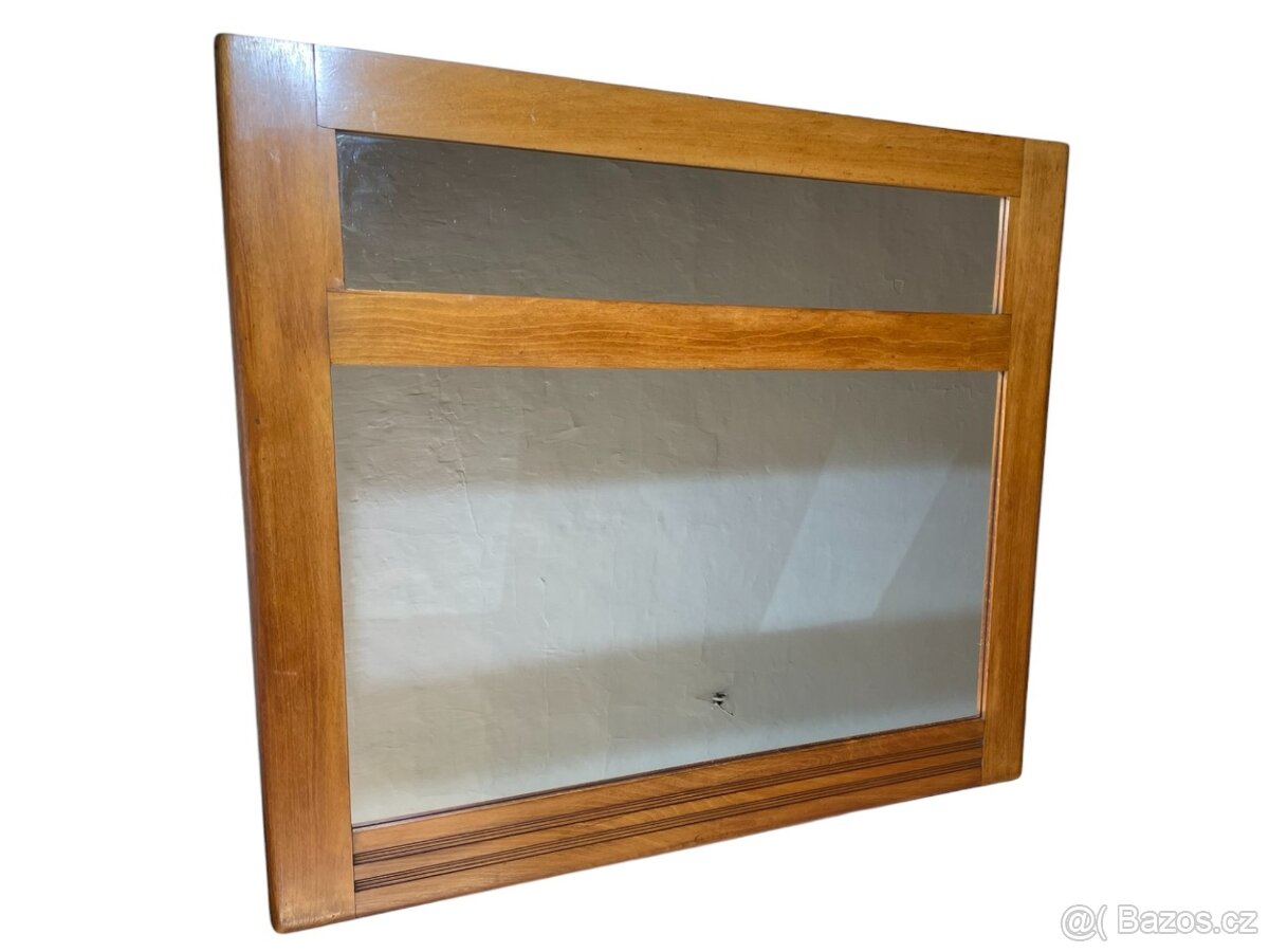 Starožitné zrcadlo dvoukomorové – Art Deco - 4