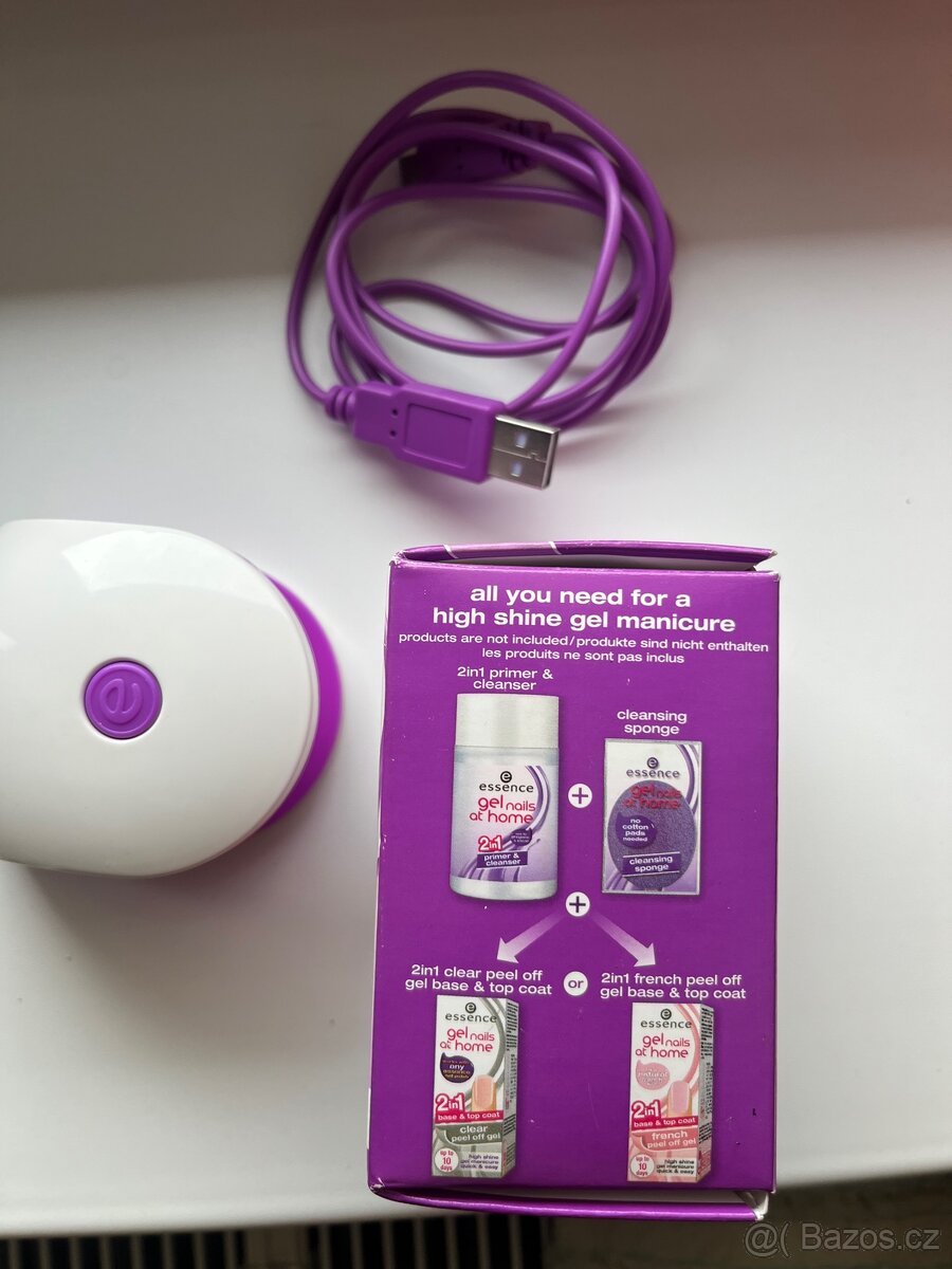 Mini UV lampa na gelové nehty - 4