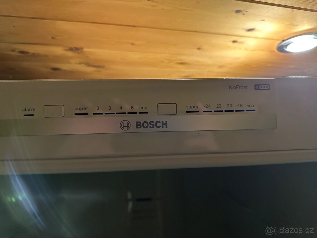 Kombinovaná lednice Bosch serie 4 nerez - 4