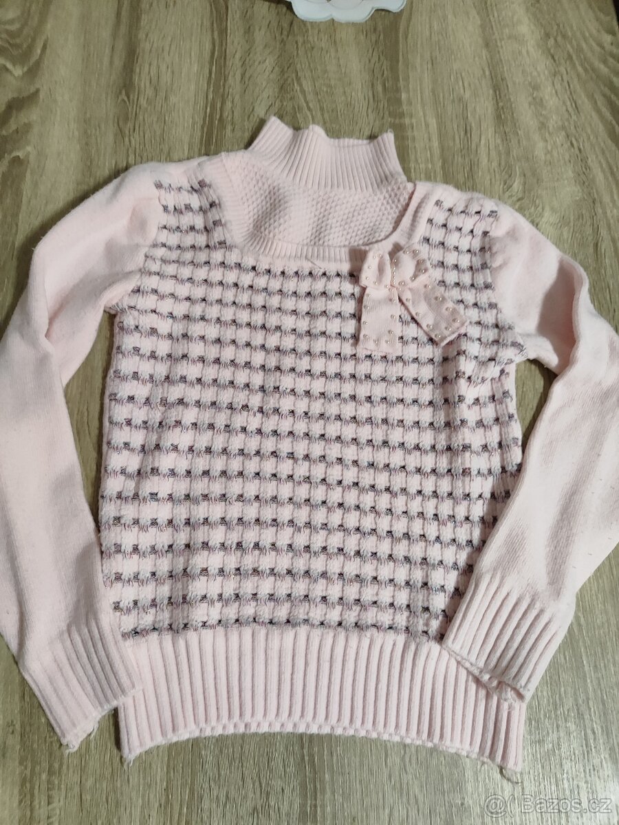 Prodám moc krásný svetr TOPSTAV vel. 128 - 134 - 4