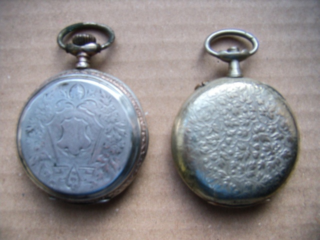 Prodám STŘÍBRNÉ KAPESNÍ HODINKY - 4