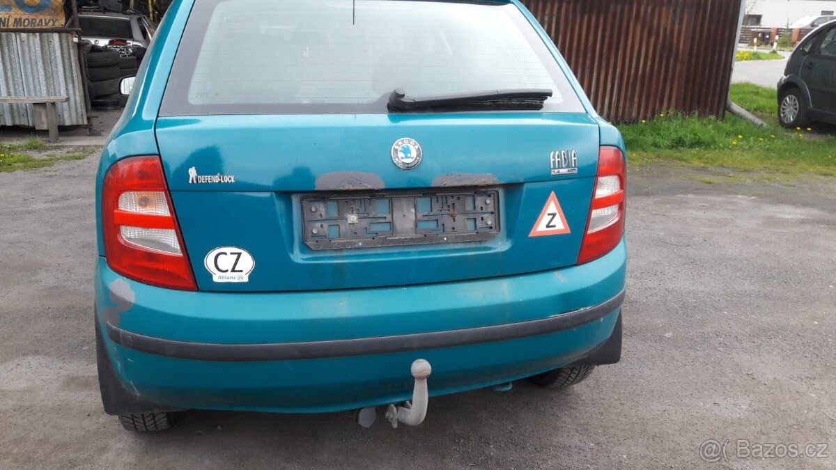Škoda Fabia 1.4 MPi .rok výroby 2002, 44kW - 4