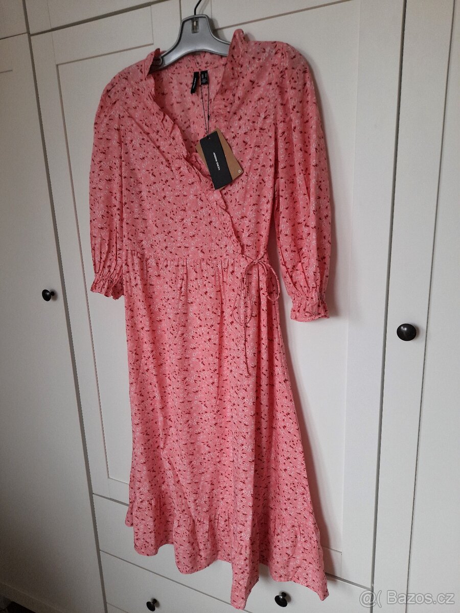 Letní midi šaty Vero Moda (vel. M) - 4