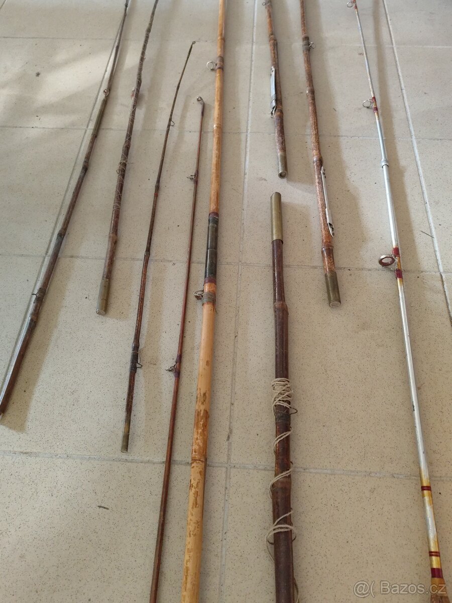 Bambusový rybářský prut - 4