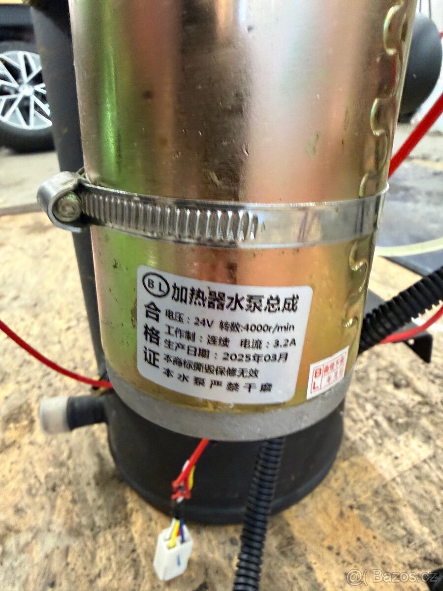 Vodní topení 24V - 4