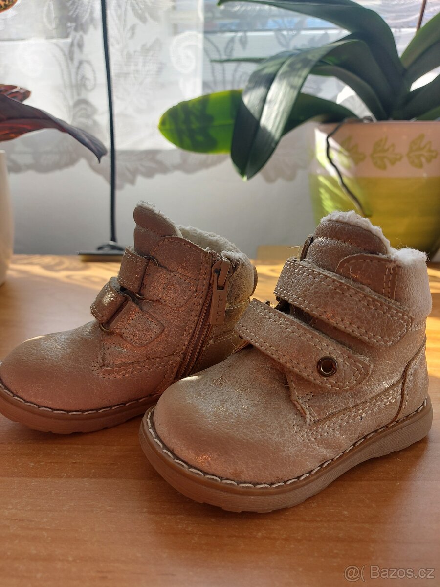 Detske kožené boty Nelli blu - 4