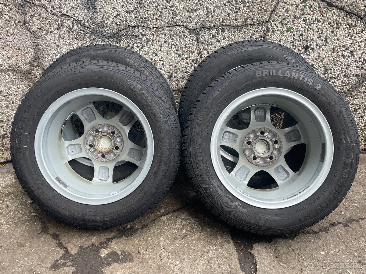 Alu kola + pneu 185/60 R14 - 4
