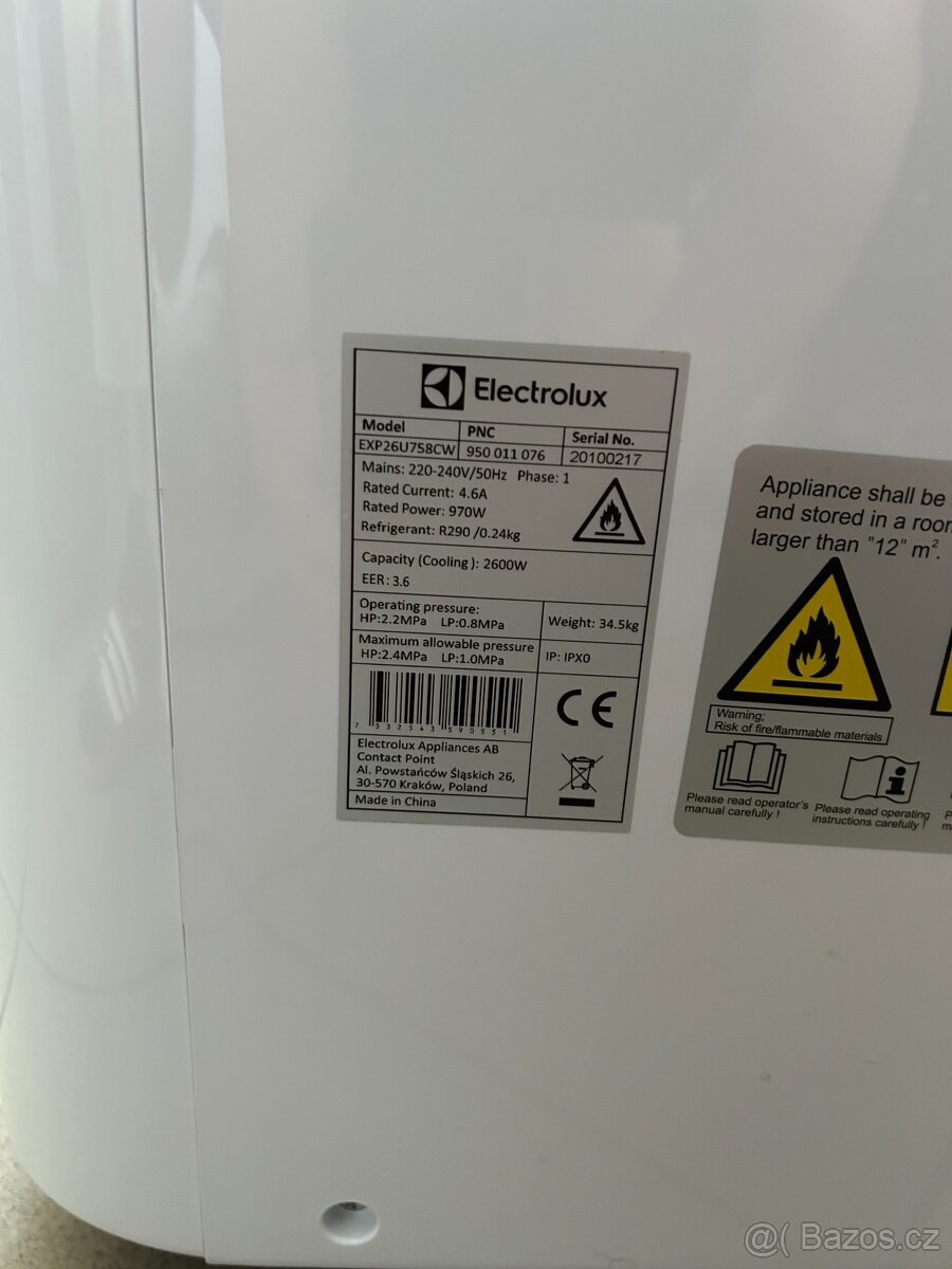 Klimatizace Electrolux EXP26U758CW - 4