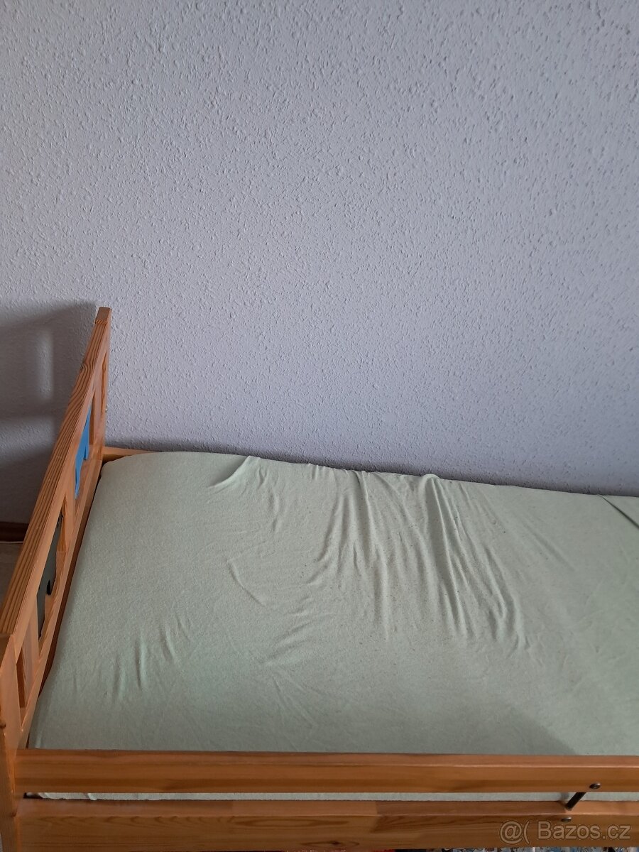 Dětská postel z Ikey - dobrý stav - 4
