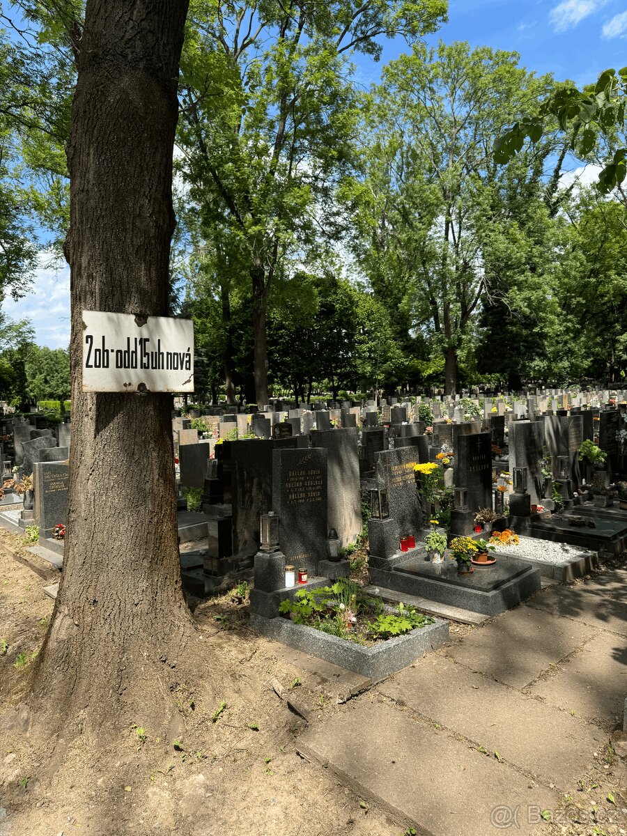 Urnový hrob - Olšanské hřbitovy, předplaceno do 2032 - 4